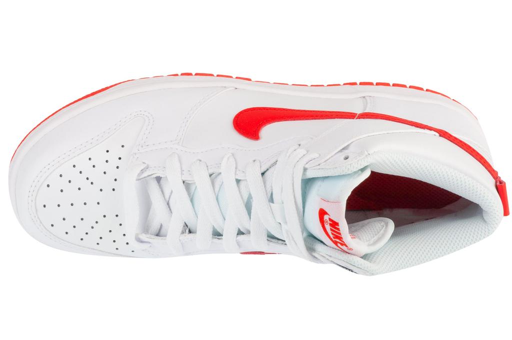 Nike Dunk High Gs, für Mädchen weiße Sneaker