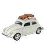 Travel Version 1/32 Beetle Alloy Classic Car Model Diecasts Metal Retro Vehicles Car Model Simulation Sound Light Kids Toys Gift