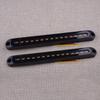 2Pcs 10" LED Tail Brake Stop Light Bar Flowing Sequential Turn Signal Lamp DRL Universal For Truck Trailer RV Lorry Van Car SUV