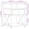 Nightstand Sonoma Oak 40 x 42 x 55 cm Engineered Wood