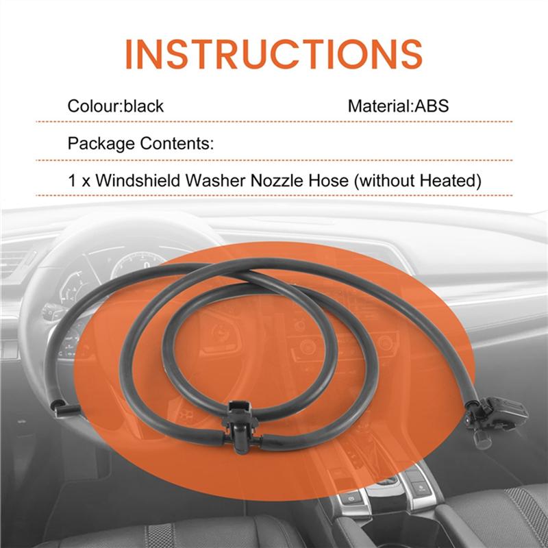 A1698600492 Neue Scheibenwaschdüse Spritzschlauch Für Mercedes-Benz A W169 2004-12 / B W245 2005-11 Nicht Beheizt