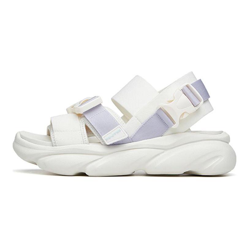 Anta Beach Sandals Women's White Purple 922226966-2