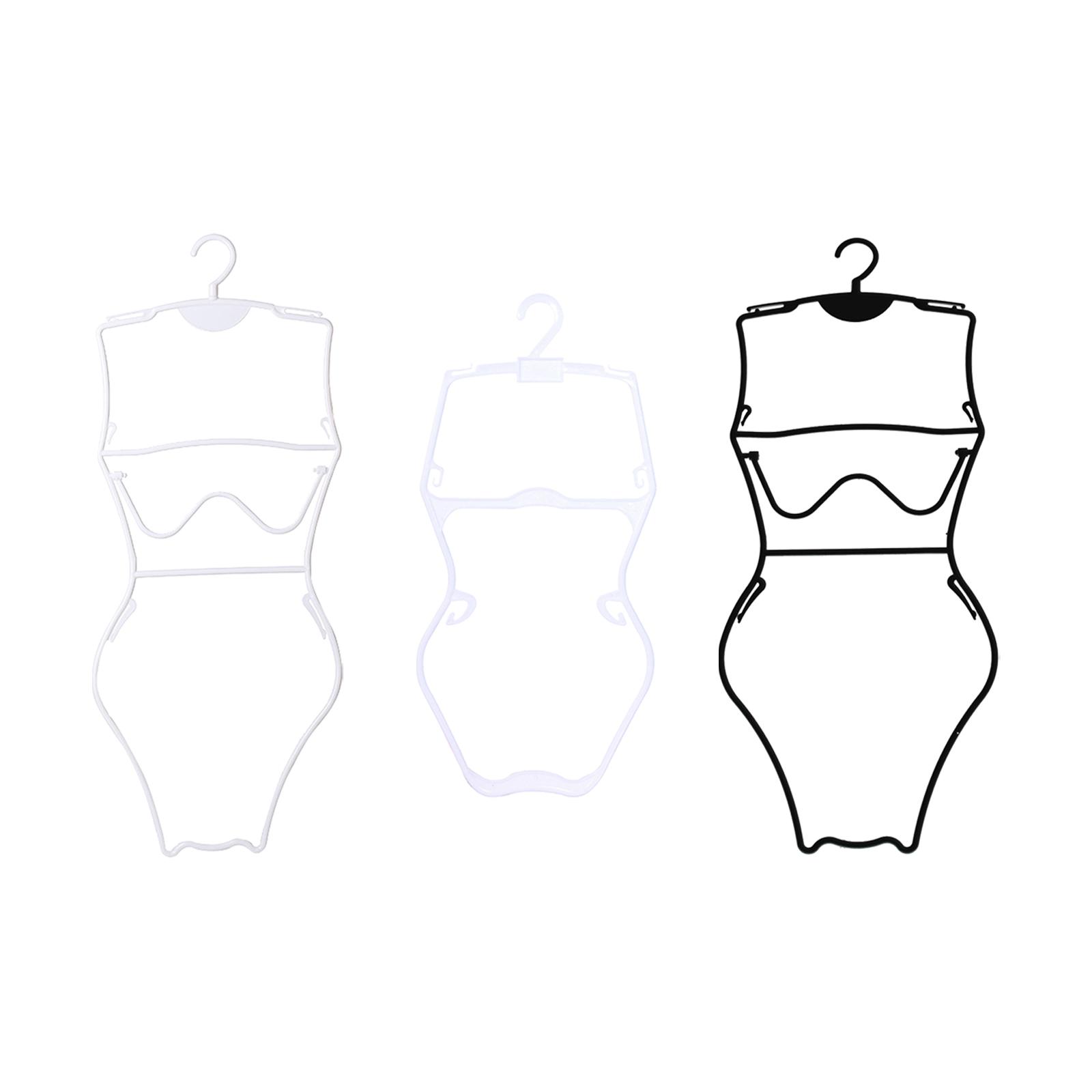 Swimsuit Hanger Coat Hanger Storage and Display Swimwear Hanger Bikini Hanger for Beachwear Boutiques Window Closets Hanfing