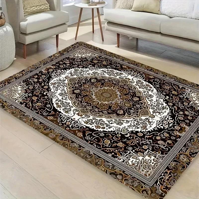 1PC Beach&Wave Pattern Door Mats Kitchen Rugs Non-Slip Pop Design Living Room Rugs Bath Mat Carpet for Home Sink Laundry Decor