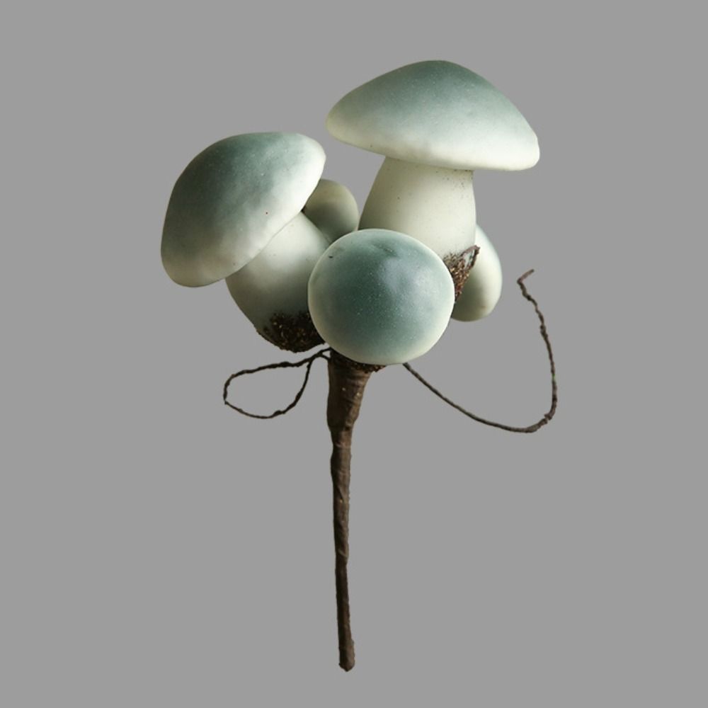 Realistische künstliche Pilze Niedliche lebensechte Pilz-Dekorationen Kreative handgefertigte Bonsai-Dekoration Außen-Gartendekoration