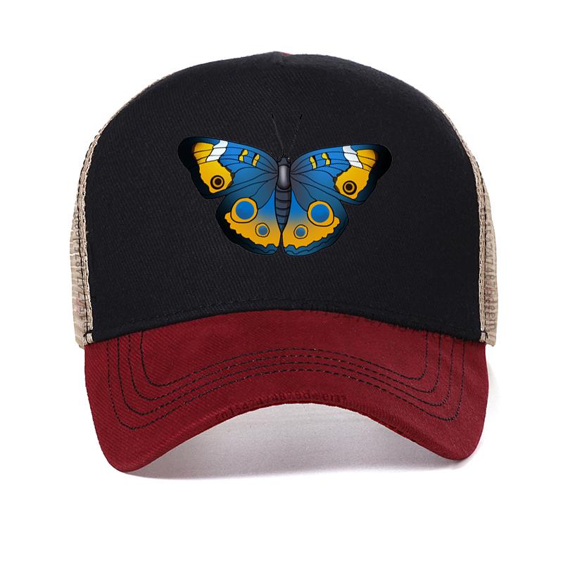

New Fashion Women s Cap Butterfly Flower Pendant Baseball Cap FeUnisex Outdoor Adjustable Streetwear Summer Trucker Hat Adjustable