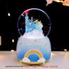 Crystal Ball 8-Note Music Box with Snowflakes and Light-Up Feature – Ideal Birthday Gift for Girls, Children, and Best Friends