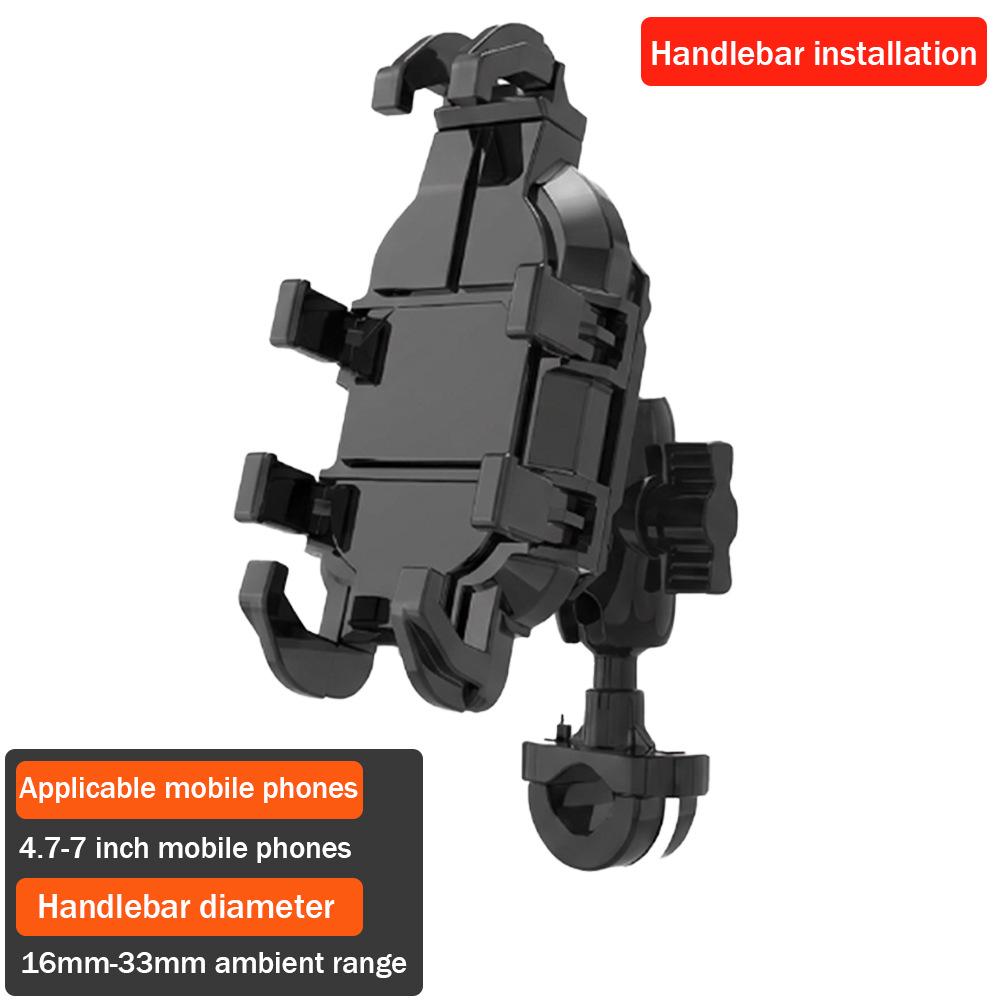 Universal Anti-Slip Octopus Holder for Motorcycles & E-Bikes - Ideal for Touring, Off-Road, & Mountain Navigation