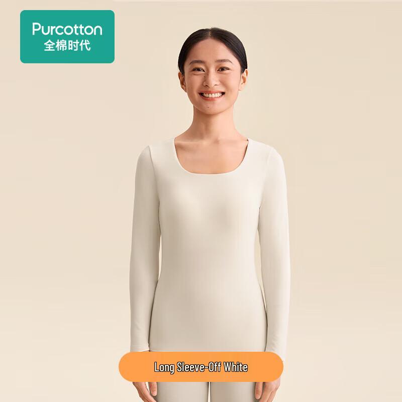 PurCotton Women's Thermal Base Layer with Padded Bra