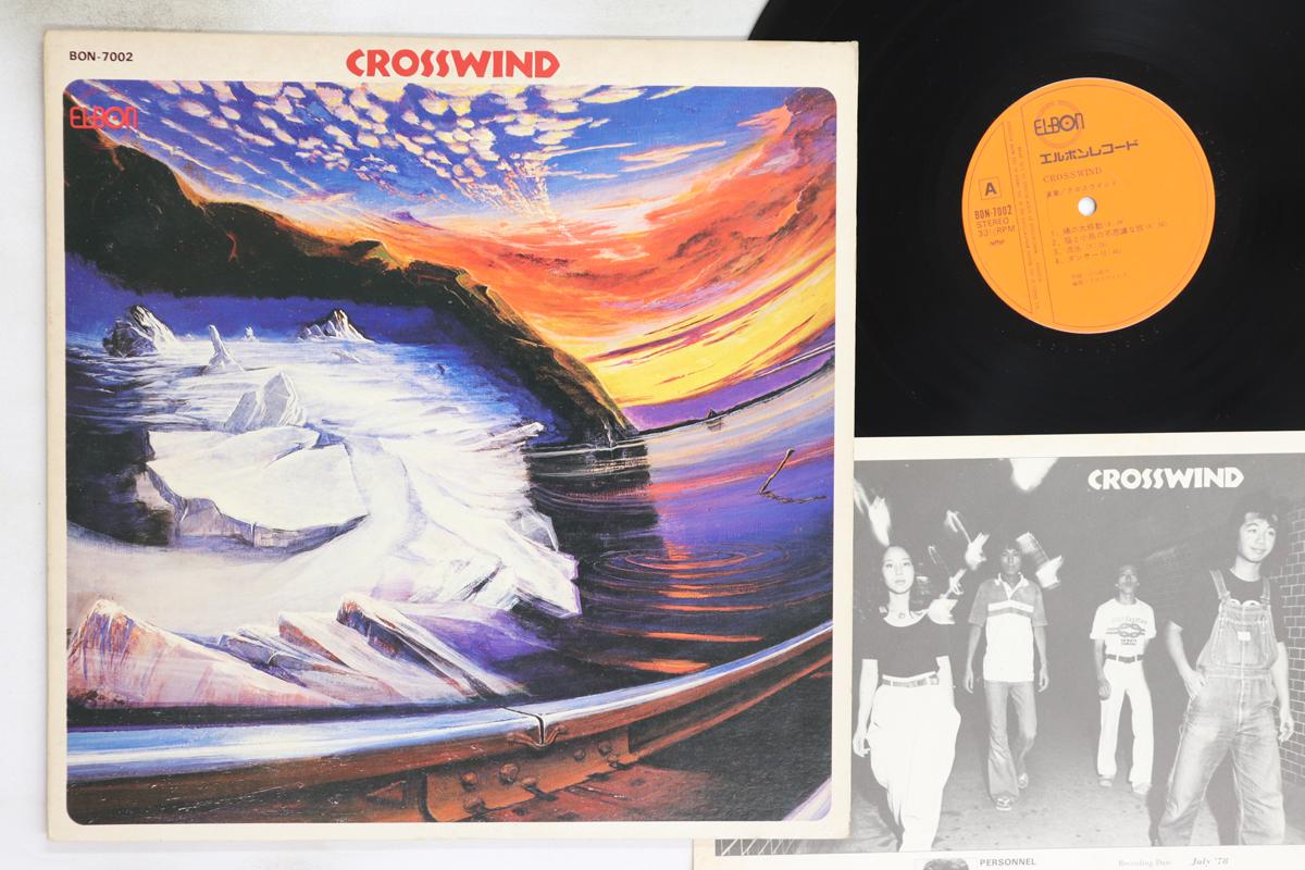 

LP Record CROSSWIND - Crosswinds BON7002 ELBON 1978 Japan Japanese Pop/Rock Used