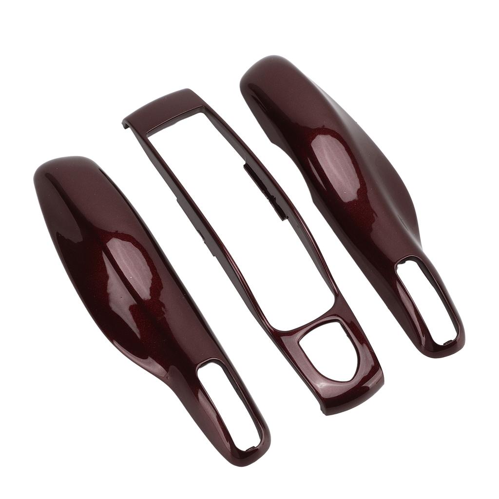 Key Fob Cover Shell Protector Car Modification Replacement for Panamera Cayenne MACAN Boxster Cayman 911 718Redwood