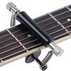 2PCS Guitar Rolling Capo Sliding Adjustable Capo Rubber and Stainless Steel Capo