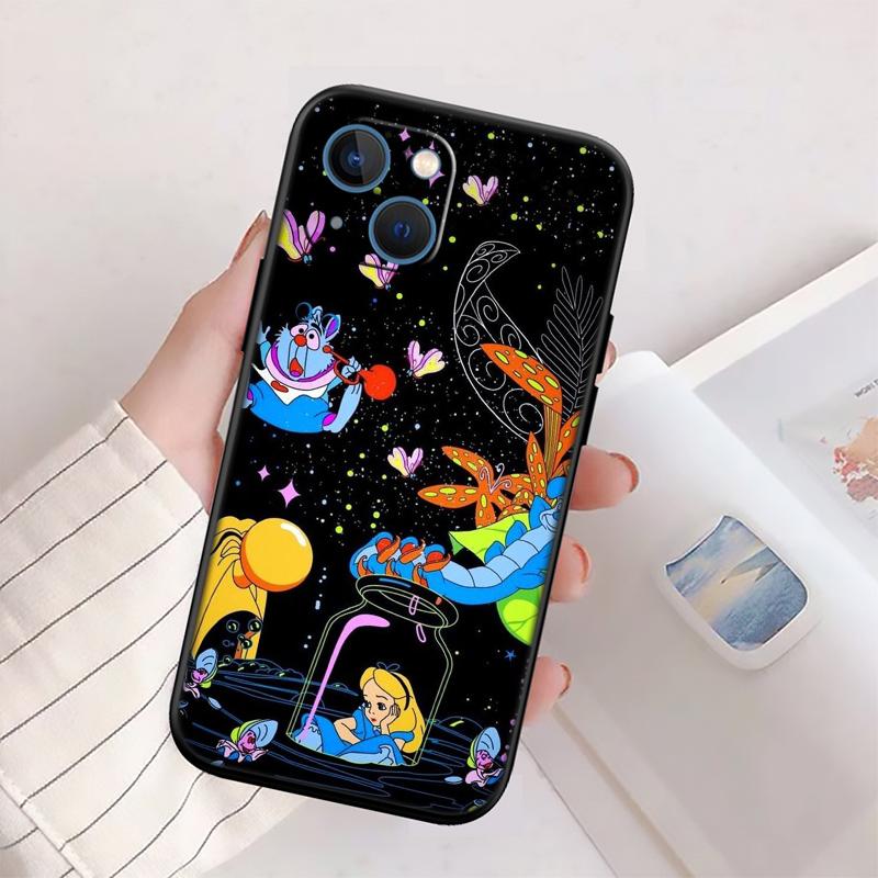 Alice in Wonderland Cat Princess New High-End Shell Phone Case for OPPO A3 Pro A72 A74 A76 A77 A77S A78 A79 A94 A95 A18 A40M A58