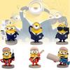 Adorable Despicable Me 4 Minion Collectible Figurine Pvc Toy For Kids Birthday Gift