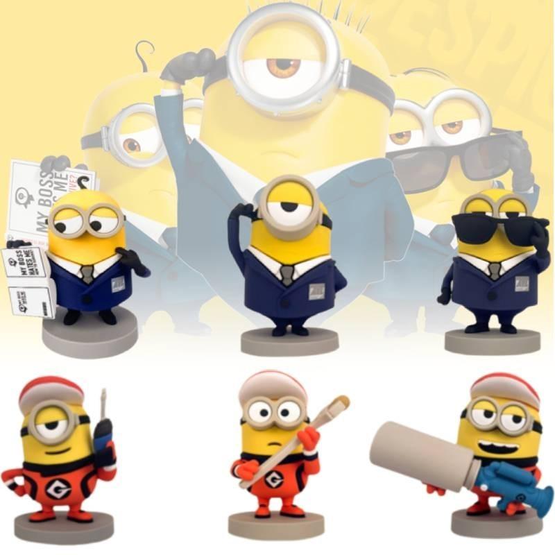 Adorable Despicable Me 4 Minion Collectible Figurine Pvc Toy For Kids Birthday Gift