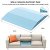 Arched Foam Sitting Pad For Sofas With Highdensity Filling For Comfort And Support At Home