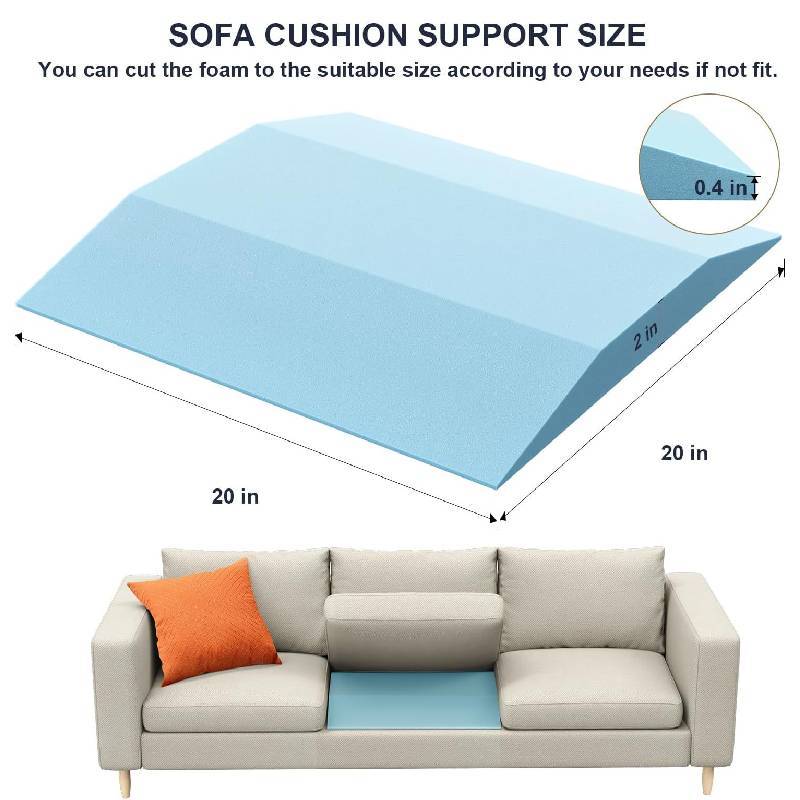Arched Foam Sitting Pad For Sofas With Highdensity Filling For Comfort And Support At Home