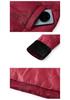 New Chinese Style Winter Down Cotton Jacket for Middle-Aged & Elderly Women - Short, Warm Grandma Outerwear