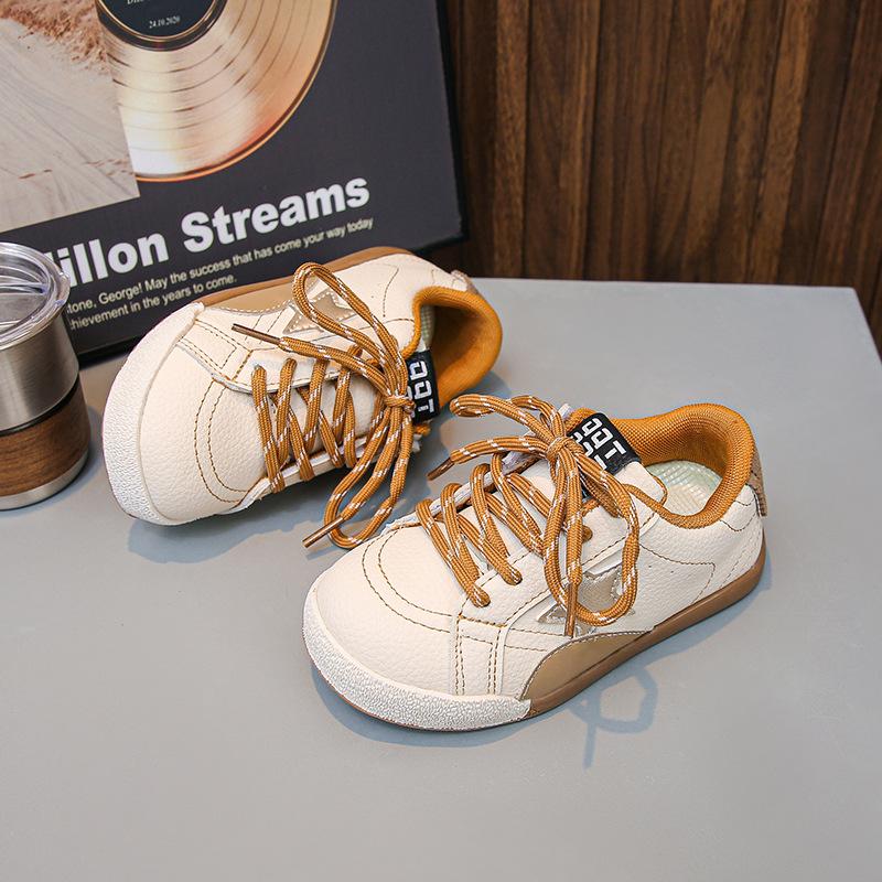 

Детские кеды 2025 осень новая ретро мода мальчики повседневная обувь мягкая подошва девочки низкие кеды тренд 25