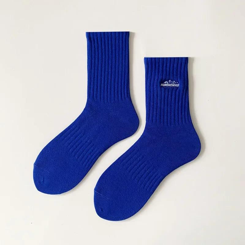 1/4 Pairs Men's Sports Socks Breathable Athletic Crew Socks for Running Gym Quick-Dry Comfortable Casual Socks Men Spring Summer