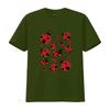 Adorable Ladybugs Everywhere T shirt vintage Washed Unisex homme Soft Casual Stretched Breathable Stylish graphic