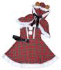 Clearstone Miminoel Cosplay Weihnachten Teddy Umhang Weihnachtsmann Rot Damen
