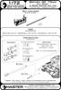 Master Model WW2 British QF 75mm Barrel Besa Machine Gun Centaur Plastic Model Parts 1/72 & (for Mk.III/Cromwell Mk.IV/VII/Churchill Mk.VI/VII)