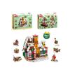 Christmas Train & Reindeer Building Blocks - Compatible with Lego for Holiday Gifts
