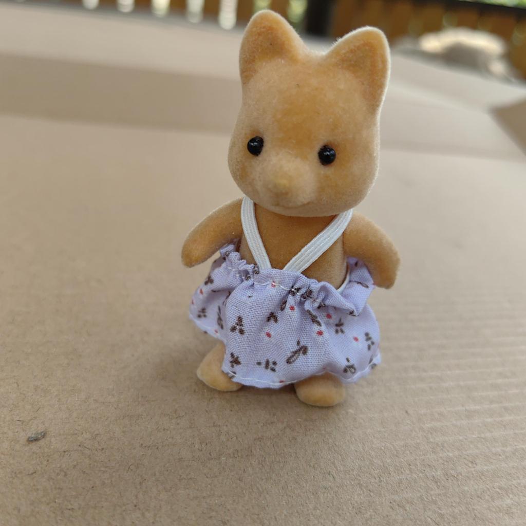 1pcs Forest Animal Family 1:12 Dollhouse Furniture Mini Rabbit Bear Dog Cat Pets Dolls Figure Toy Dolls Kids Gifts