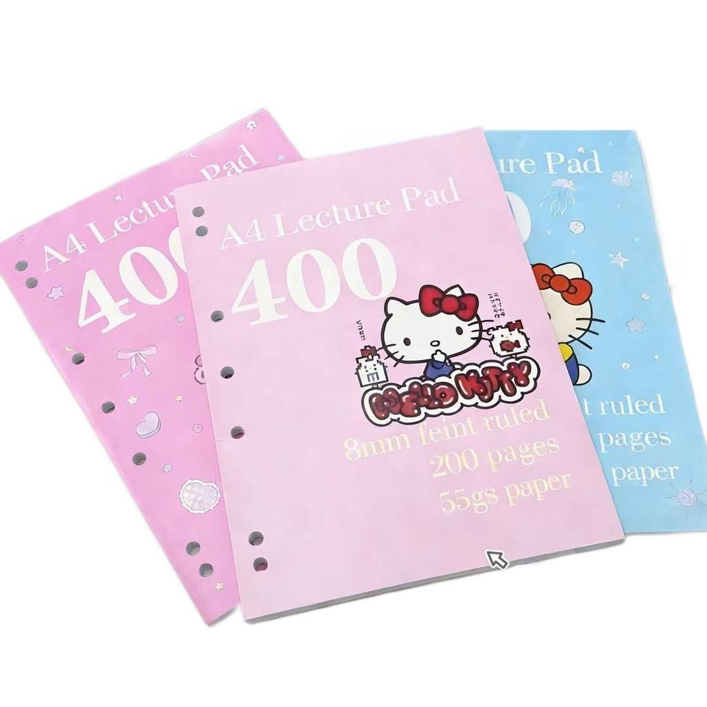 Thin & Crispy Loose-Leaf Notebook for Students | Perfect for Notes & Exam Prep