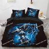 New Distressed Bedding Set Single Twin Full Queen King Size Bed Set Aldult Kid Bedroom Duvet cover Sets Skeleton Bed Sheet Set