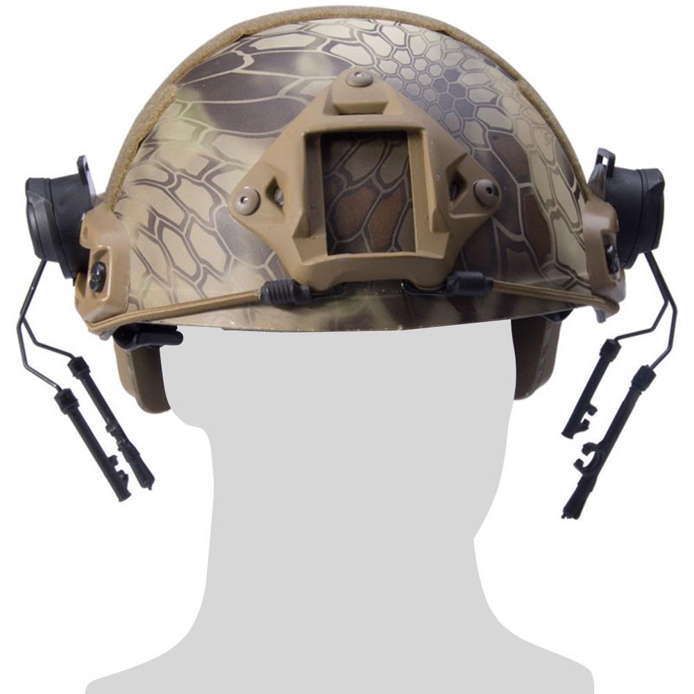 Comtac C2 Tactical Headset with FAST Helmet Rail Mount and Noise Reduction