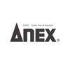 ANEX Ratchet Driver, Offset Type, Up-Head, 9-Piece Bit Set, No. 429