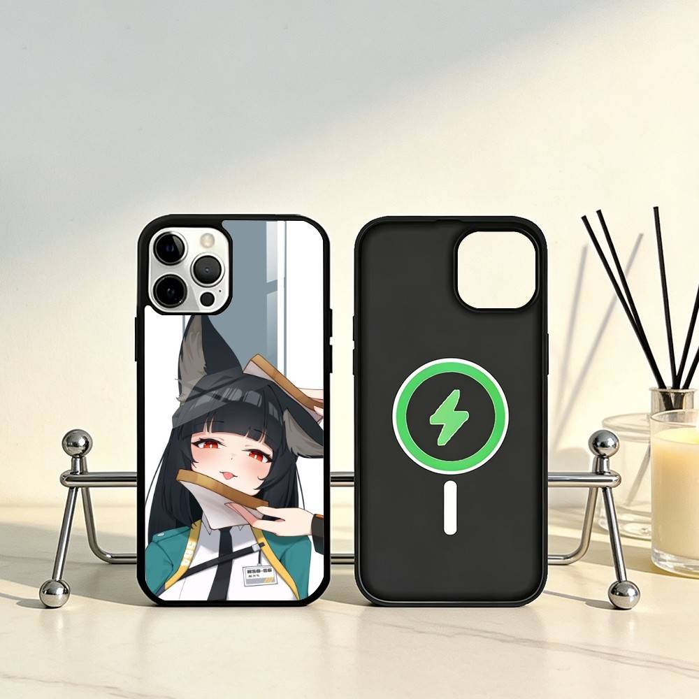 Zenless Zone Zero Miyabi Hoshimi Handyhülle Für iPhone17,16,15,14,13,12,11 Plus,Pro Max Magnetisch Für Magsafe Kabelloses Laden