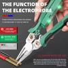 Wire Strippers With Electricity Measurement Function, Wire Stripping Pliers For Cutting And Pulling Wires, Cable Scissors For Scraping