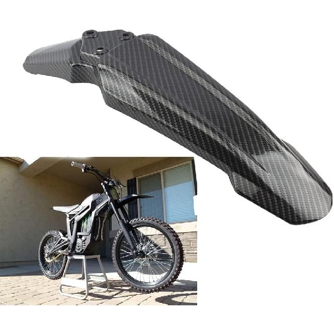 Electrical Dirt Bike for Sur-Ron Front Mudguard About SurRon Light Bee Front Mudguard Motorcycle Accessories, Carbon Fiber, 500357835
