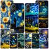 Nuit Étoilée Van Gogh Art Coque de Téléphone pour Xiaomi Poco X5 X6 X7 Pro X4 Gt F7 Ultra M8 M7 Redmi 15C 15 13C 13 12C 12 Couverture Unique C