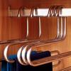 Multilayer Stainless Steel Magic Pants Hangers Space Savers Storage Rack for Hanging Jeans Scarf
