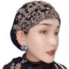 New Casual Lace Breathable Eco-Friendly All Seasons Headwraps Scarf Muslim Hijab Head Covering Muslim Cap Fashion Women Hat