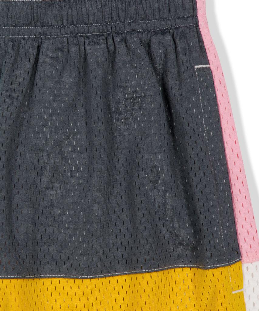 WKNDRS Patchwork Mesh Shorts (L.Mix)