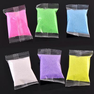 Couleur Quartz sable Micro paysage paysage sable enfants sablier jouets de fête