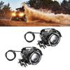 LED Work Lamp Motorcycle LED Spotlight IP68 Waterproof 12-60V High Low Beam Colorful  for Truck for Car