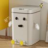 Intelligent Sensor Trash Can Household New High-value Living Room Bedroom Kitchen Toilet Large Cartoon Creative Cute
