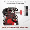 Aufgerüsteter HGX LITE 2.0 Extruder Schrägverzahntes Großes Zahnrad POM Antriebsextruder Doppelgetriebe Camouflage Vollmetall 3D-Druckerzubehör