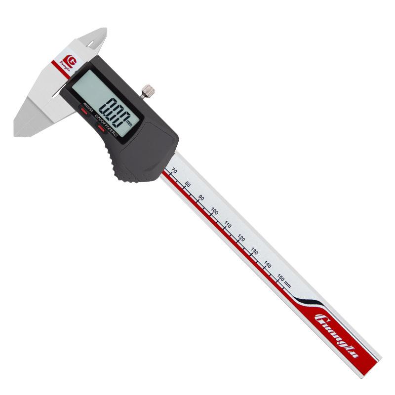 Guilin High-Precision Digital Caliper, 0-150/200/300mm Electronic Measurement with Narrow Ring Groove