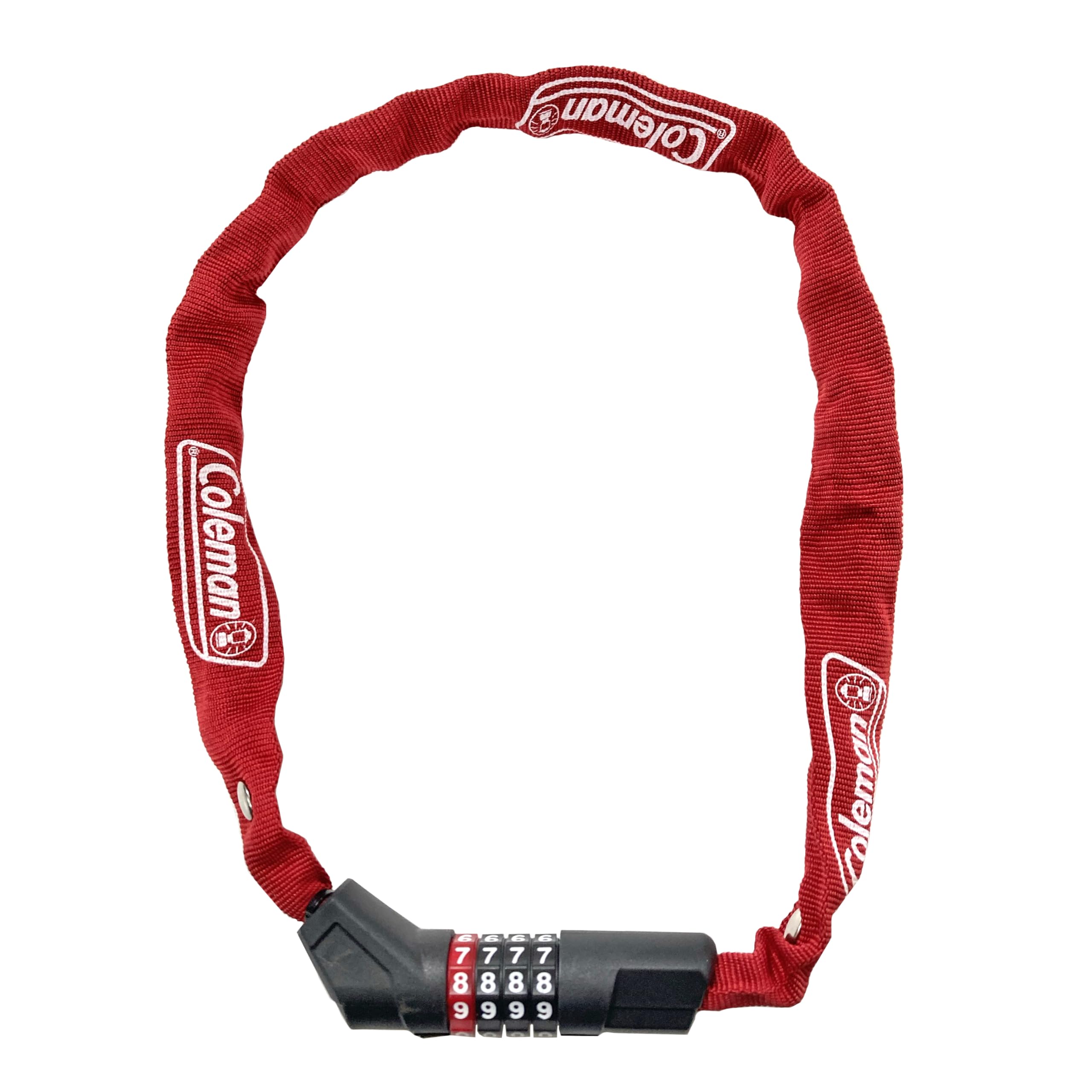 

Кодовый цепной замок Coleman для велосипеда с рукавом, 4-значный