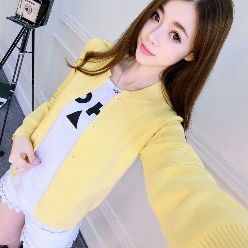 Women's Lightweight Knitted Cardigan - New 2026 Trendy Spring/Autumn Sweater Jacket
