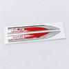 Hot 2pcs Rline R GTI GLI Emblem Car Fender Side Wing Auto Sticker Accessories For Volkswagen VW Golf MK8 Polo Passat Magotan Tig  HX4