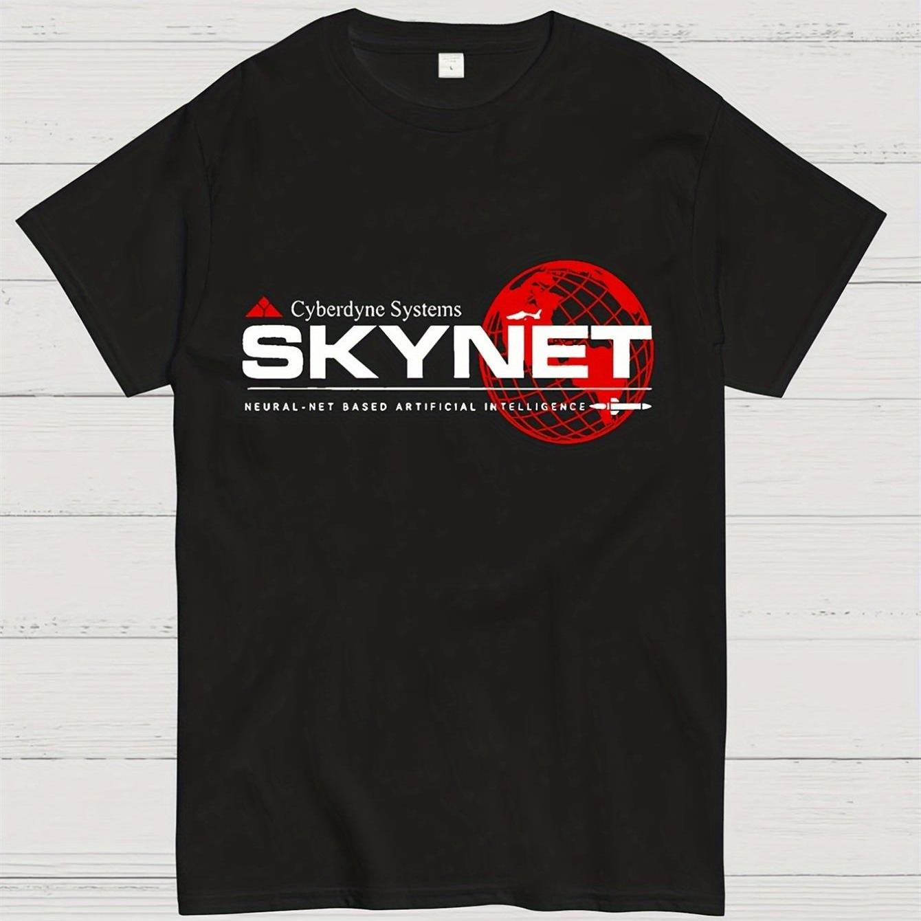 Classic Movie Peripheral Unisexs Tshirt for Terminator Fans Summer New Unisex Casual Quick Drying Breathable Tshirt XL
