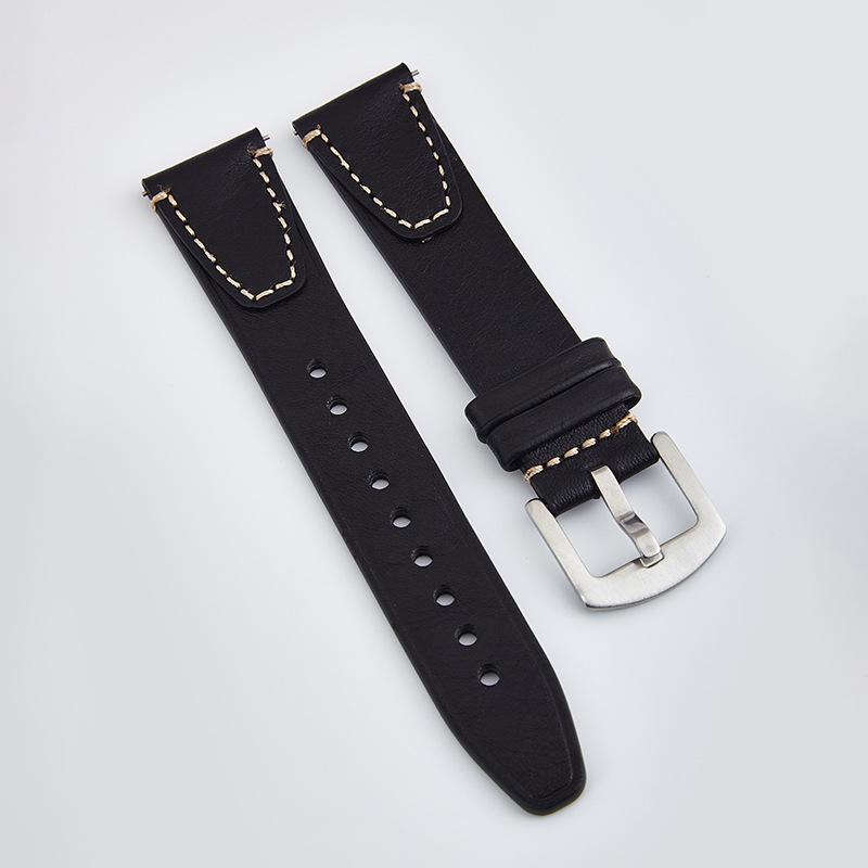 High-End Retro Leather Watch Strap for Xiaomi 8 and Huawei Fit